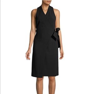 NWT Donna Karan New York Double Weave Wrap Dress 6